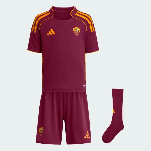 adidas AS Roma 25/26 Home Mini Kit Kids