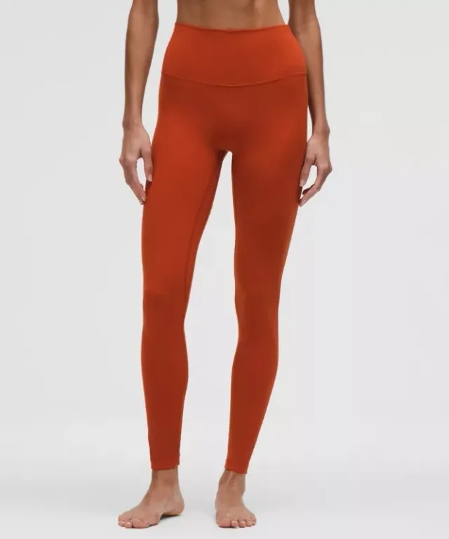 lululemon – Women's Align High-Rise Pants – 28" – Color Orange – Size 0