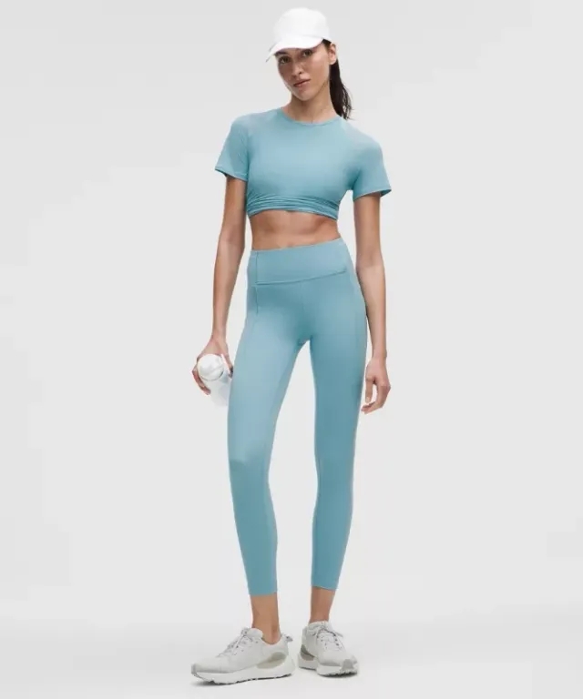 lululemon – Women's Swift Speed High-Rise Tight Leggings – 25" – Color Blue – Size 10