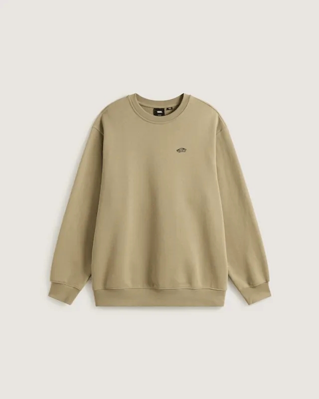 Vans - Style 76 Crew Sweatshirt, Man, Brown