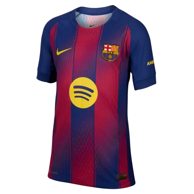 F.C. Barcelona 2025/26 Match Home Older Kids' Nike Dri-FIT ADV Football Authentic Shirt - Blue - Polyester