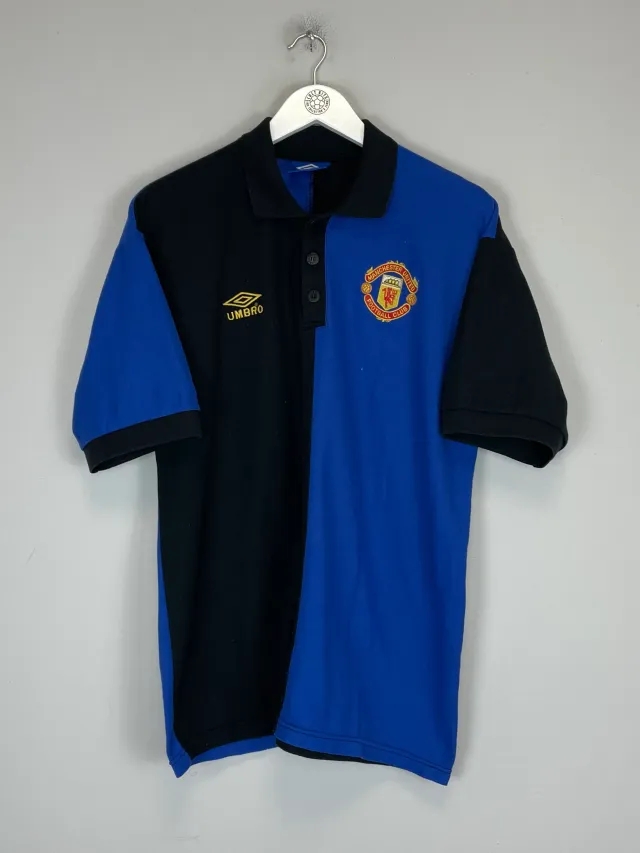 1996/97 MANCHESTER UNITED POLO SHIRT (XL) UMBRO | Cult Kits