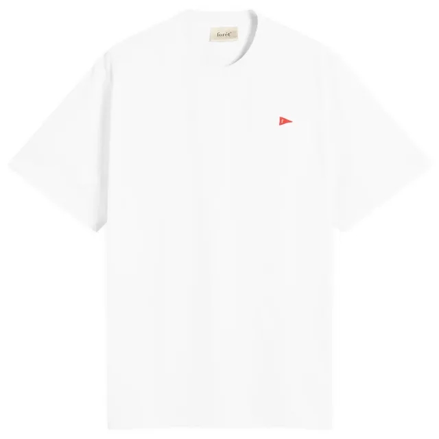 Foret Men's Flag T-Shirt White