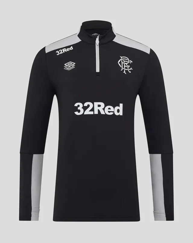 Castore Rangers Men's 25/26 Players Training 1/4 Zip - Microchip