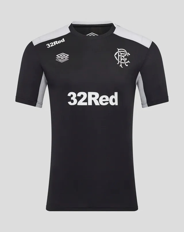 Castore Rangers Men's 25/26 Players Training Short Sleeve Tee - Microchip