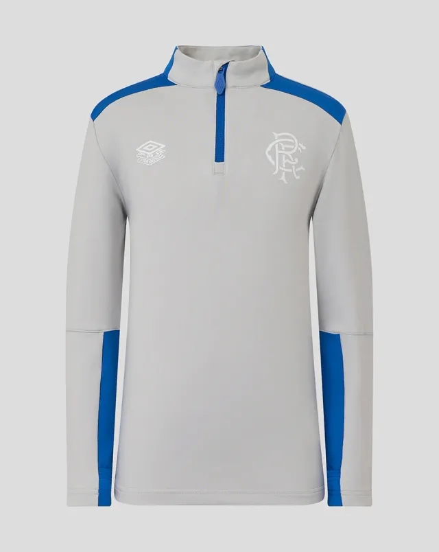 Castore Rangers Junior 25/26 Coaches Training 1/4 Zip - Caviar