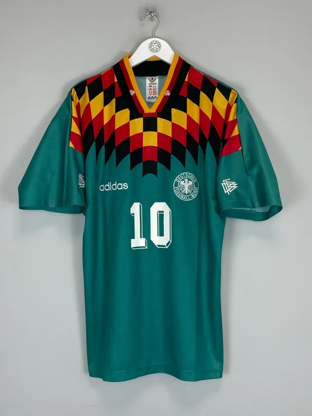 1994/96 GERMANY MATTHAUS #10 AWAY SHIRT (M) ADIDAS | Cult Kits