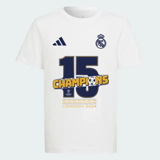 adidas Real Madrid UCL Winners T-Shirt Kids