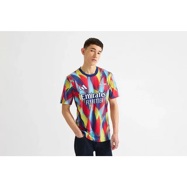 Arsenal adidas 25/26 Pre-Match Shirt, Multicolor