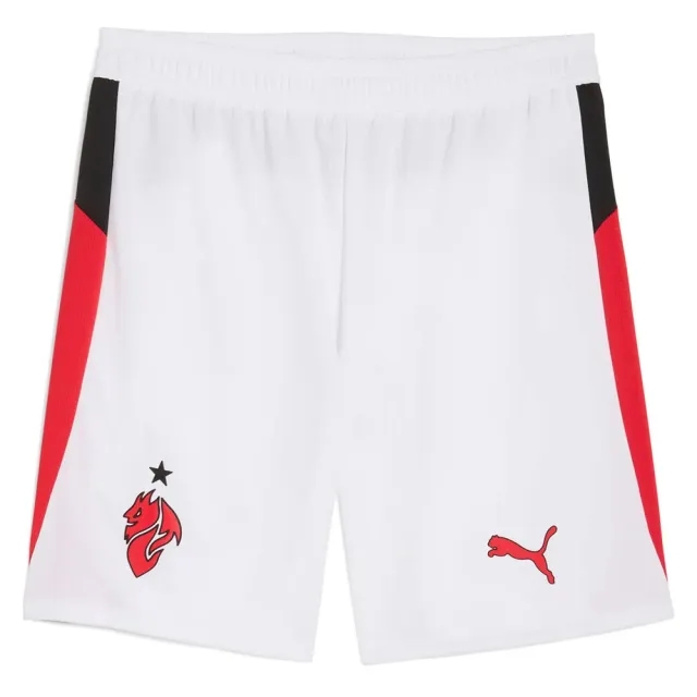PUMA AC Milan 25/26 Shorts Men, White/For All Time Red
