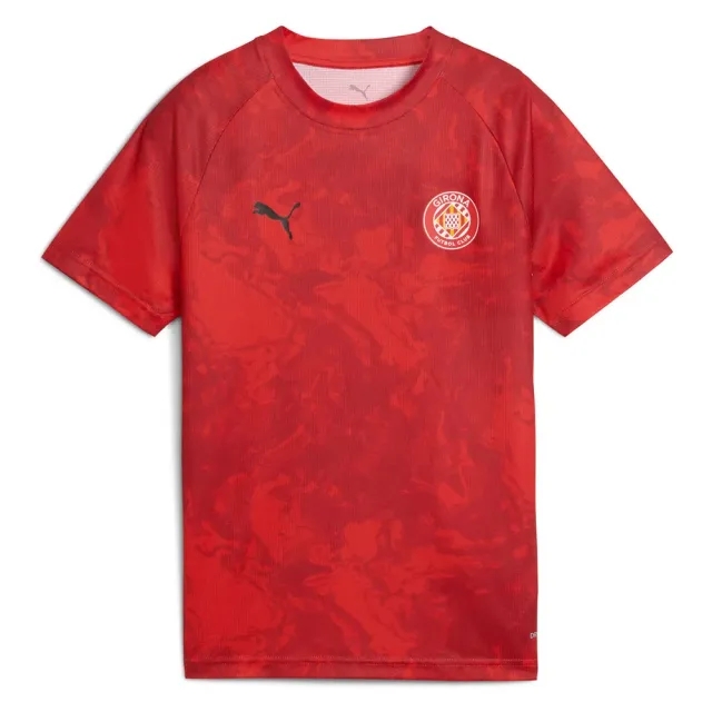 Puma Girona Fc 25/26 Pre Match Junior Short Sleeve T-shirt