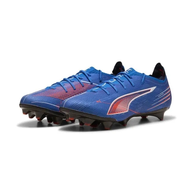 PUMA Ultra 6 Carbon FG Football Boots Unisex, Ultra Blue/White/Glowing Red