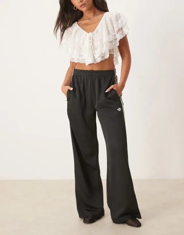 Adidas Originals Track Pants Firebird - ['Black']