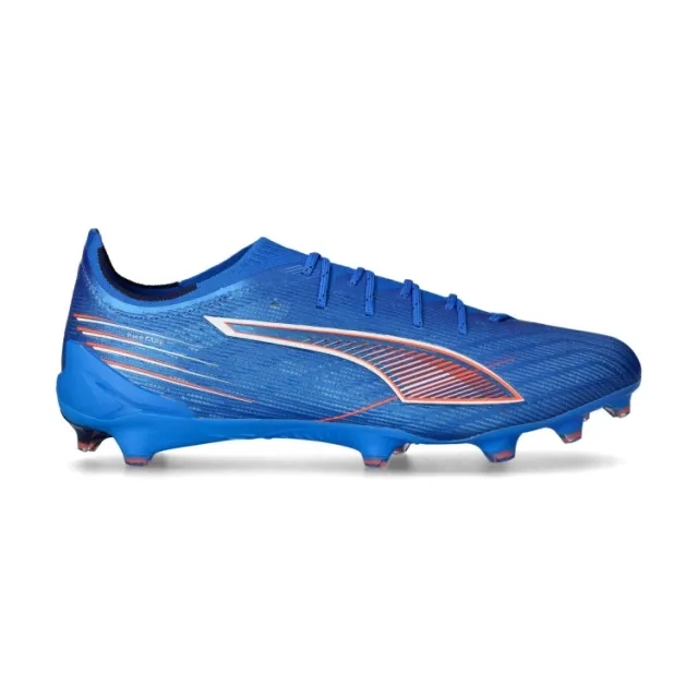 PUMA Ultra 6 Ultimate FG Football Boots Unisex, Ultra Blue/White/Glowing Red