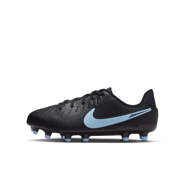Nike Jr. Tiempo Legend 10 Academy Younger/Older Kids' Multi-Ground Low-Top Football Boot - Black - Recycled Content Minimum