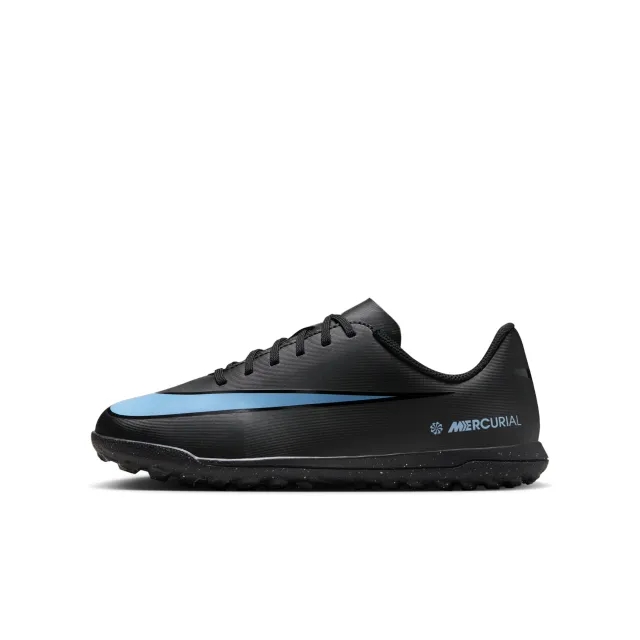 Nike Jr. Mercurial Vapor 16 Club Younger/Older Kids' Turf Low-Top Football Boot - Black