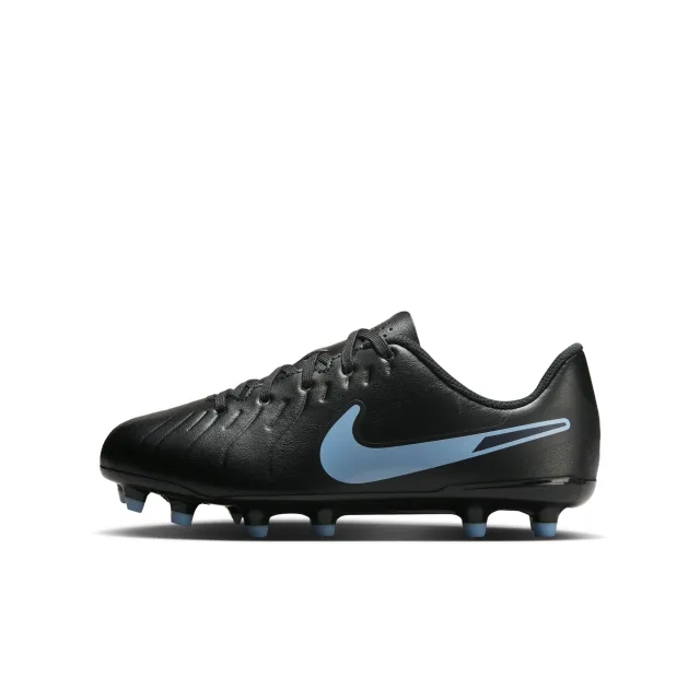 Nike Jr. Tiempo Legend 10 Club Younger/Older Kids' Multi-Ground Low-Top Football Boot - Black - Recycled Content Minimum