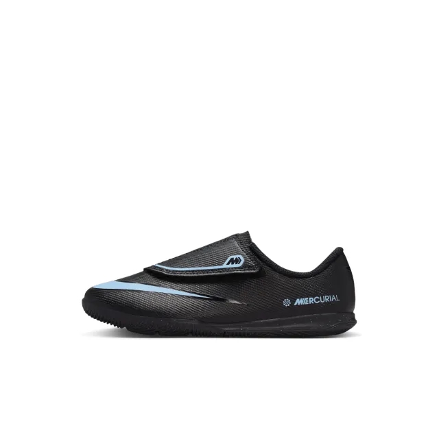 Nike Jr. Mercurial Vapor 16 Club Younger Kids' IC Low-Top Football Shoes - Black