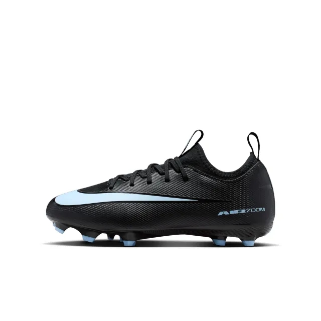 Nike Jr. Mercurial Vapor 16 Academy Younger/Older Kids' Multi-Ground Low-Top Football Boot - Black - Recycled Content Minimum