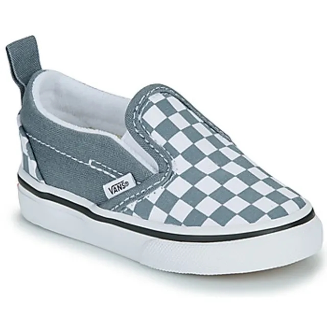 Vans  Slip-On V  boys's Children's Slip-ons (Shoes) in Blue