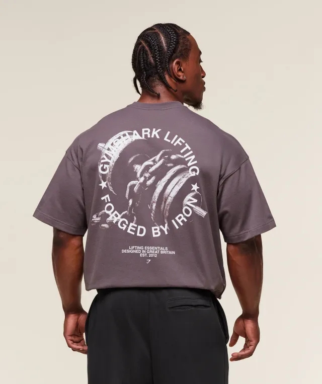  Forged By Iron T-Shirt - Brushed Purple