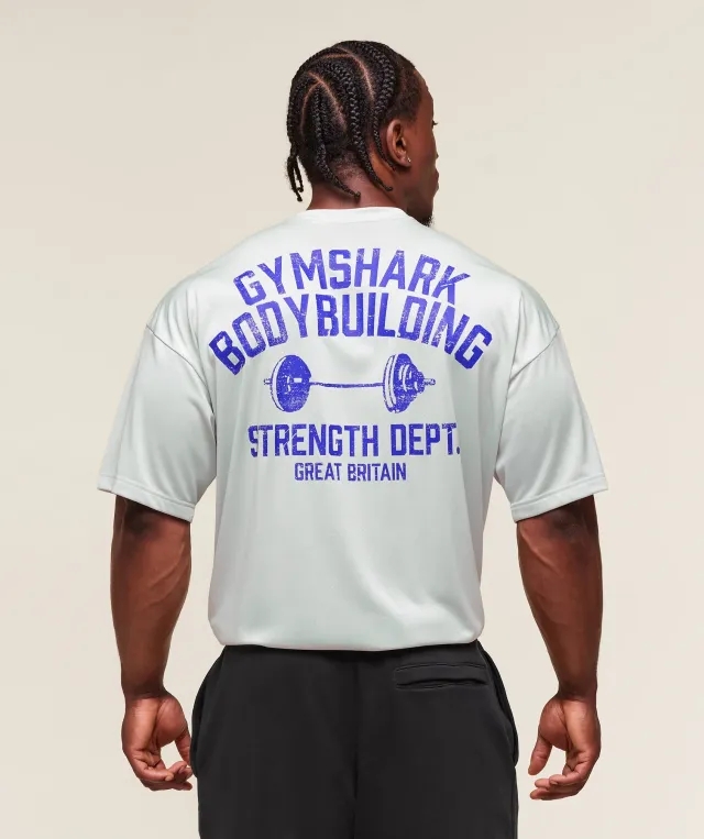 Olympic Bar T-Shirt - Metal Grey