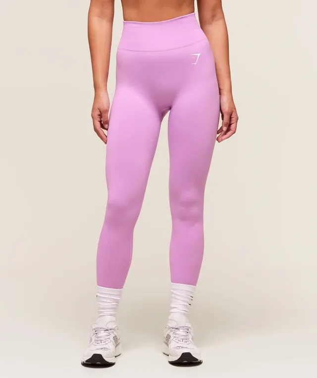  Vital Seamless Leggings - Sour Pink Marl
