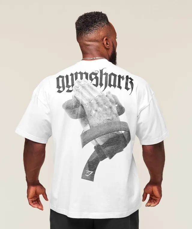  Prayer Hands T-Shirt - White