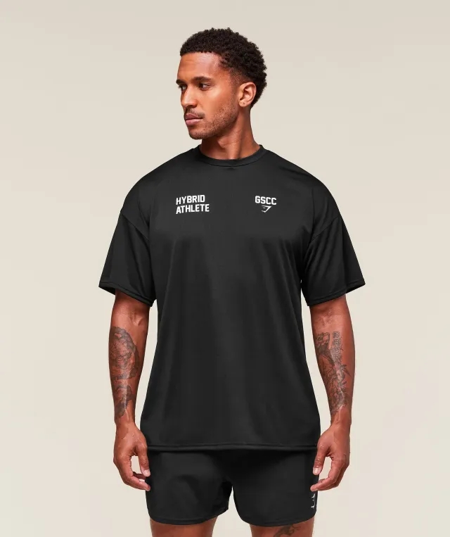 Hybrid Athlete T-Shirt - Black