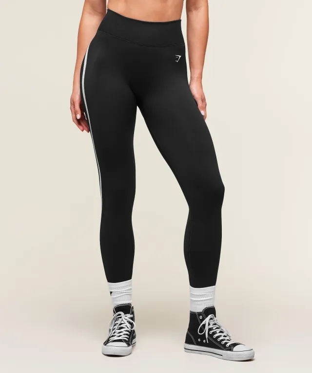  Lift Varsity Seamless Leggings - Black