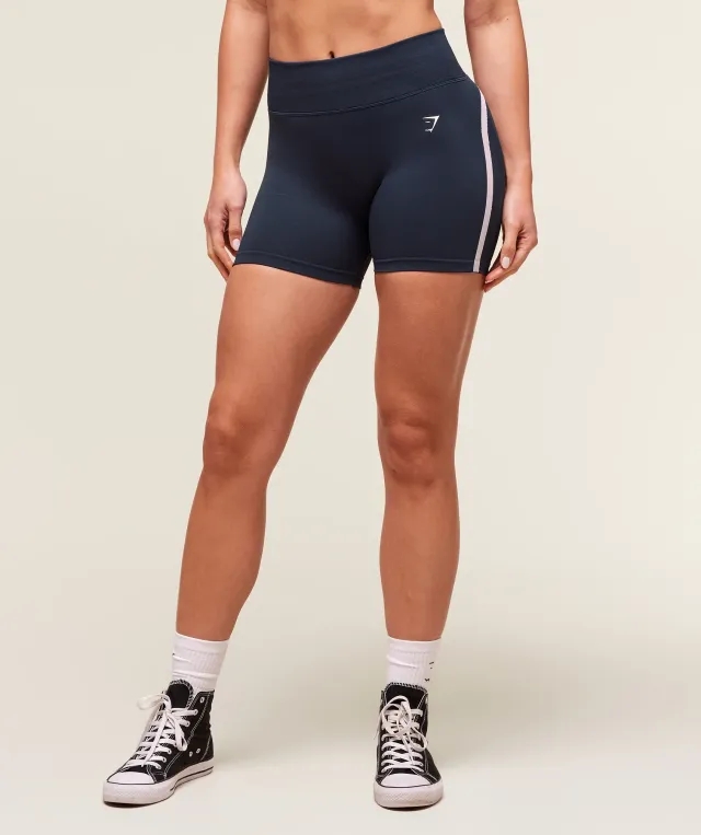  Lift Varsity Seamless Shorts - Heavy Blue