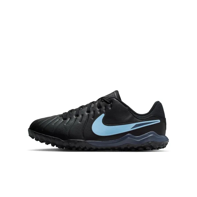 Nike Jr. Tiempo Legend 10 Academy Younger/Older Kids' Turf Low-Top Football Shoes - Black