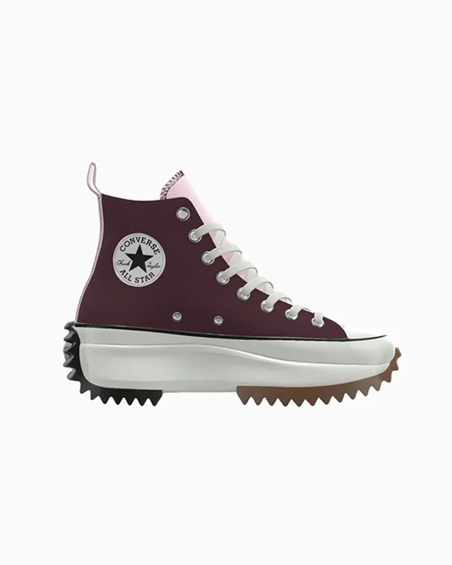 Converse Custom Run Star Hike Platform By You - Red