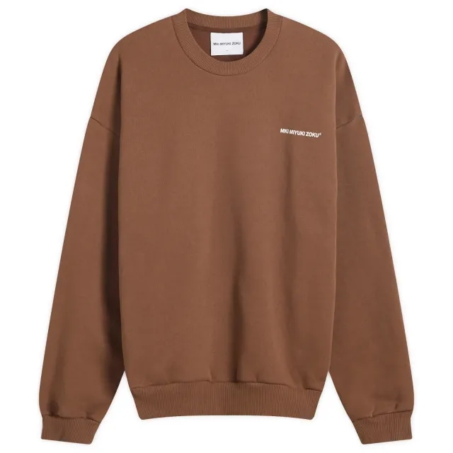 MKI Women's Uniform Crewneck Sweatshirt Presented by END. Cocoa Brown