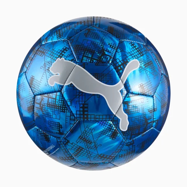 PUMA Cup Graphic Football, Ultra Blue/Black/Grey Echo, size 3