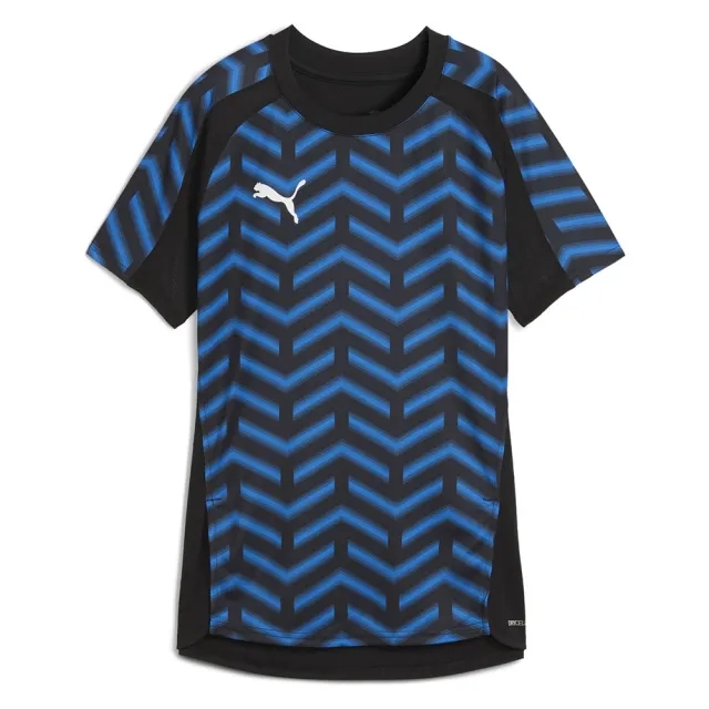 PUMA Individualblaze Football Jersey Women, Black/White/Racing Blue, size Large