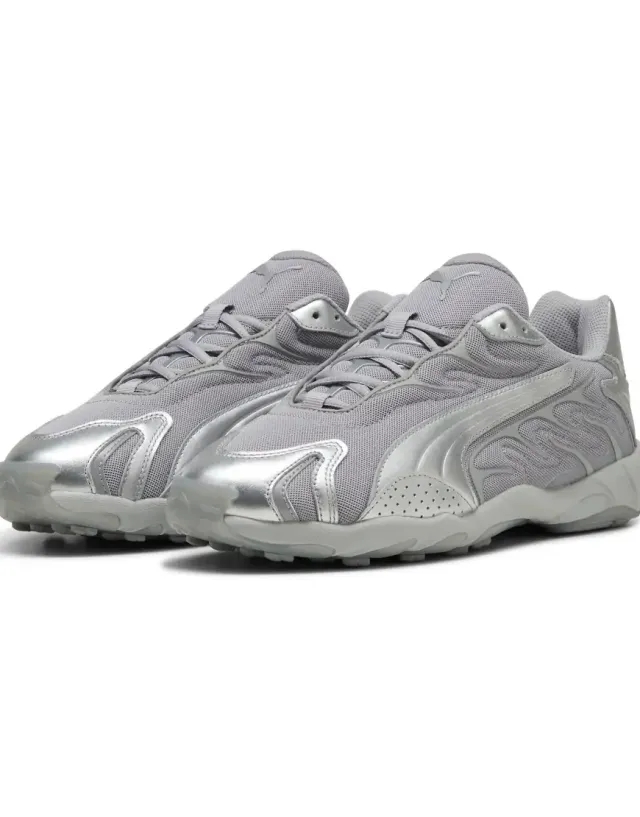PUMA Inhale Metallic Sneakers Unisex, Glacial Grey/Silver