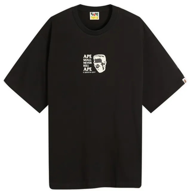 A Bathing Ape Men's Frankenstein T-Shirt Black
