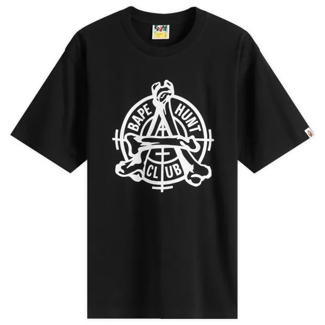 A Bathing Ape Men's Hunt Club T-Shirt Black