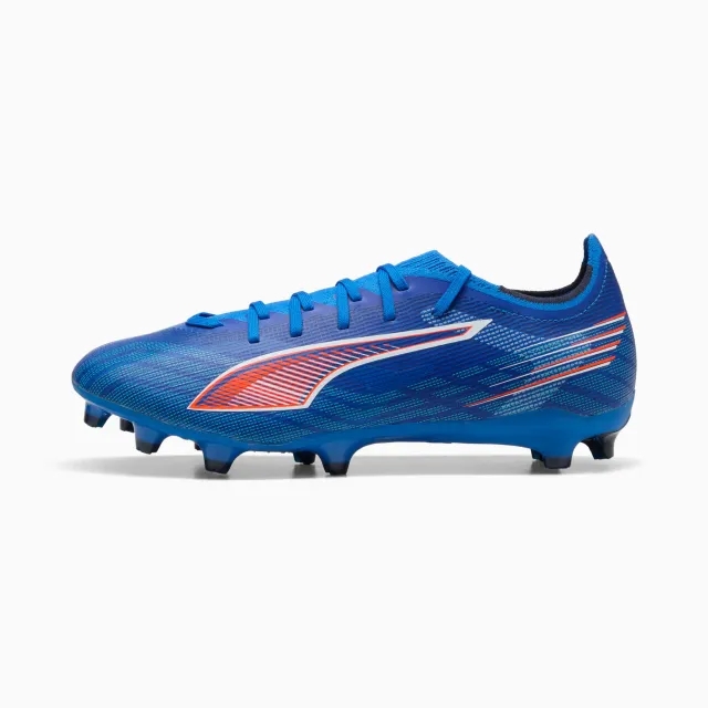 PUMA Ultra 6 Match FG/AG Football Boots Unisex, Ultra Blue/White/Glowing Red, size 10