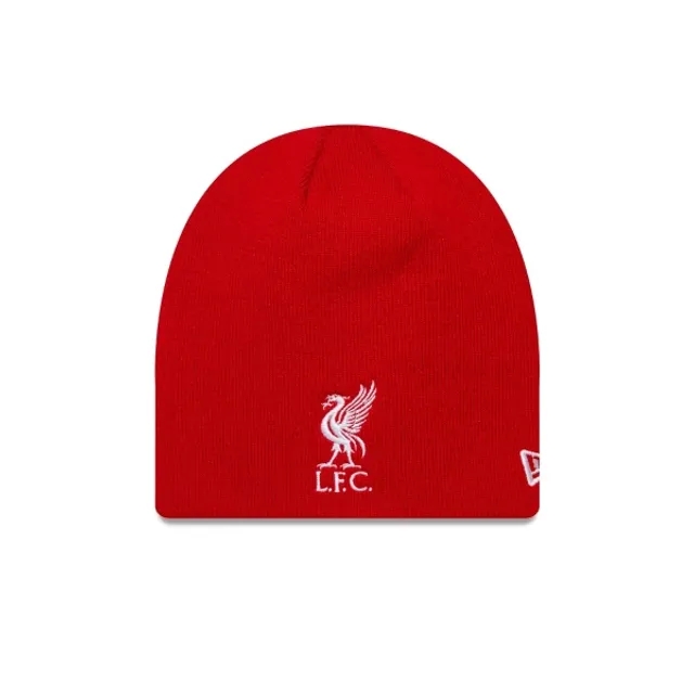 LFC New Era Liverbird CORE SKULL Beanie Red