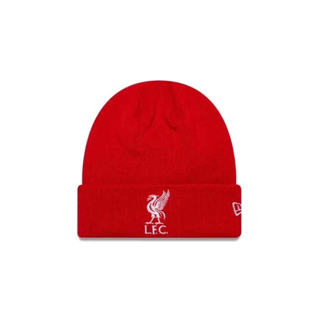 LFC New Era Liverbird Cuff Knit BEANIE Red