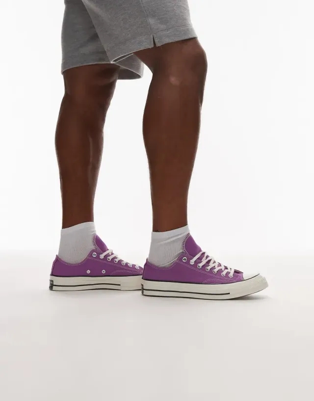 Converse Chuck 70S Ox Trainers In Purple