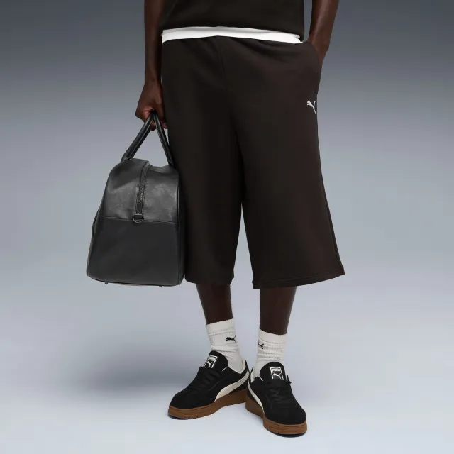 PUMA Wardrobe Essentials Relaxed 16" Jorts Men, Black, size Large