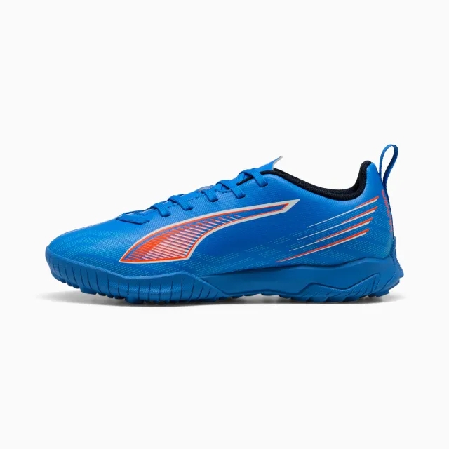 PUMA Ultra 6 Play TT Football Boots Youth, Ultra Blue/White/Glowing Red, size 1