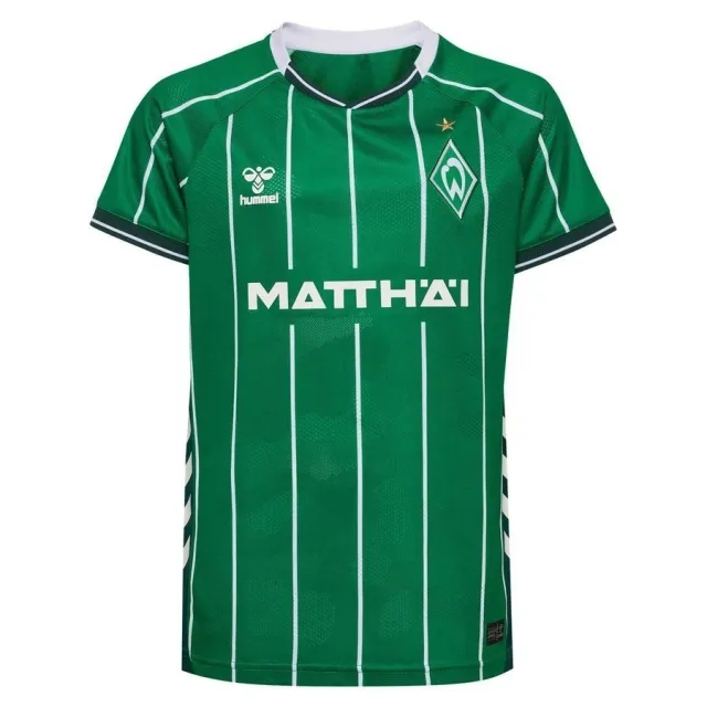 Werder Bremen Home Shirt 2025/26 Kids - ['Green']