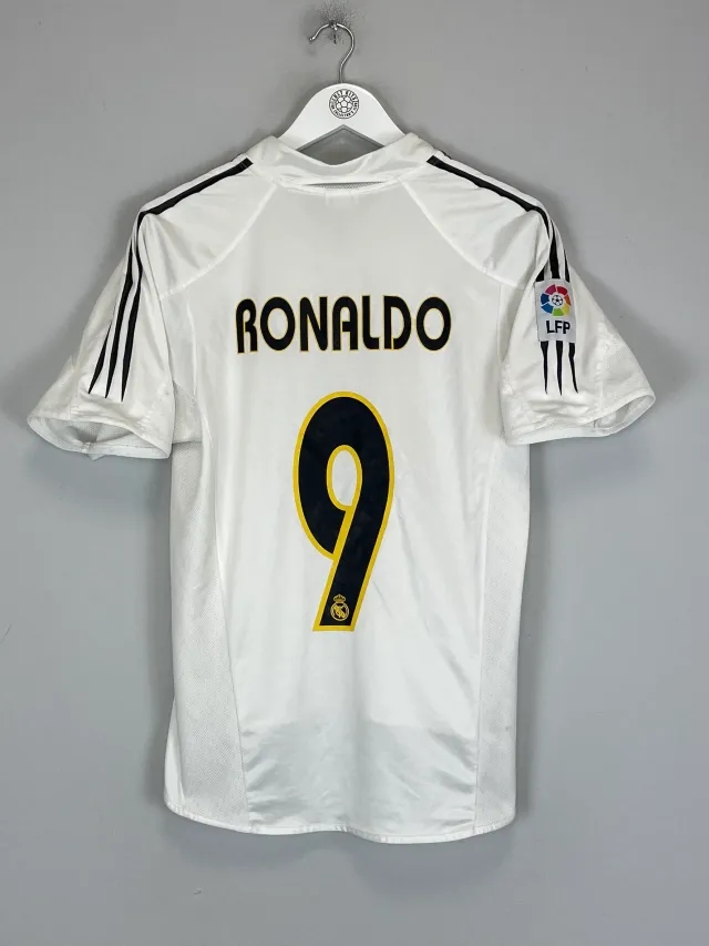 2003/04 REAL MADRID RONALDO #9 HOME SHIRT (S) ADIDAS | Cult Kits