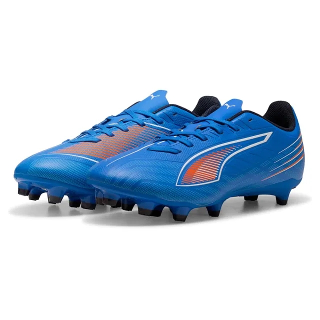PUMA Ultra 6 Play FG/AG Football Boots Women, Ultra Blue/White/Glowing Red, size 3