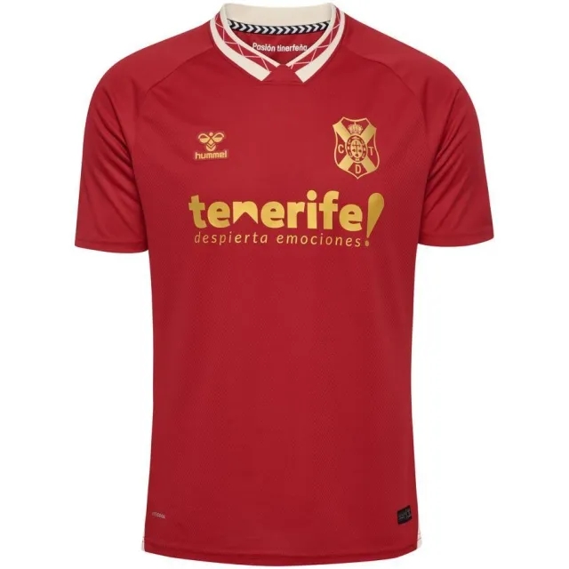 C.D. Tenerife Away Shirt 2025/26 - ['Red']