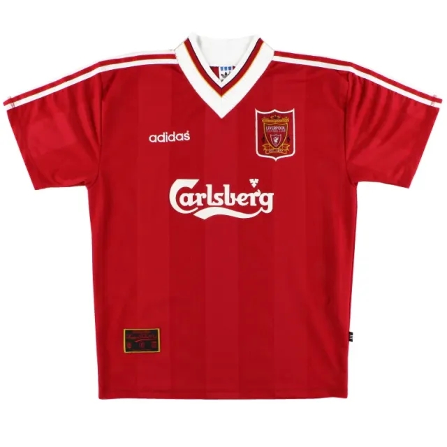 1995-96 Liverpool adidas Home Shirt XL - Liverpool / Very good / XL